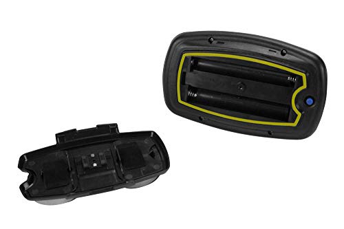 Led Amber Strobe Light - 18 Leds - Battery Powered - Dual Magnetic Base -Continuous Or Strobe Output #TOP7