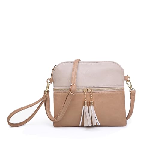 Tara Crossbody Bags for Women Vegan Leather Wristlet Clutch Wallets Purses Shoulder Handbag