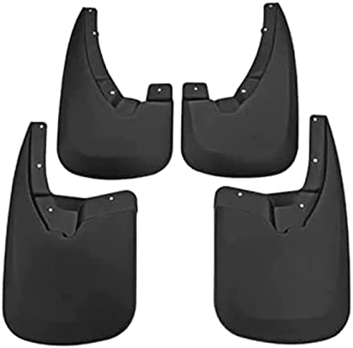 4 Garde-Boue pour Dodge RAM 1500 2010-2018 résistants en plastique noir