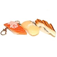 11/8まで値下げ！！　食品サンプル　寿司セット　キーホルダー 11/8まで値下げ！！ 食品サンプル 寿司セット キーホルダーの