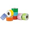 2" X 1" Thermal Transfer Labels, 1" core, 5" OD. Various Materials and Colors Available. for Zebra, Datamax, Godex Printers. Orange [PMS150] Thermal Transfer Paper Labels