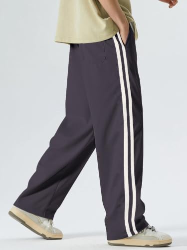 Image of GRECIILOOKS Men's Loose Mid Rise Casual Trousers Pants | Regular | Sports Stylish Track Pant | Sweatpants (Available in Plus Size)