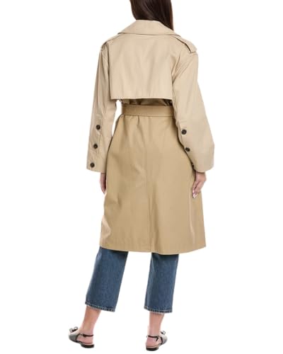 ba&sh Womens Manteau Polar Jacket, 0, Tan2