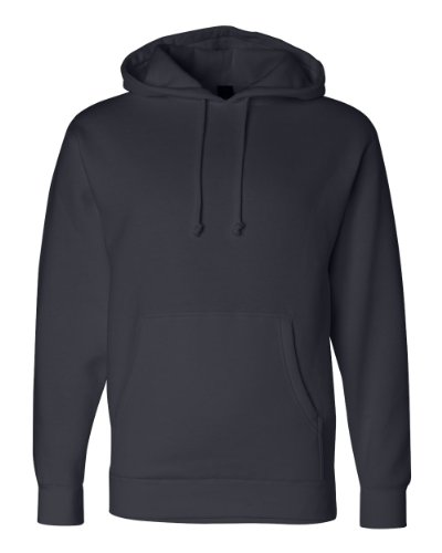 Independent Trading Co ITC Mens Hooded Pullover Sweatshirt IND4000 - Navy - Large