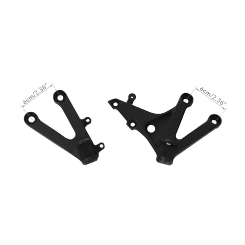 Support de repose-pieds moto CBR600RR réparer platine cassée après chute