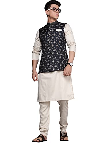 Image of Manyavar Men Kurta Jacket Set