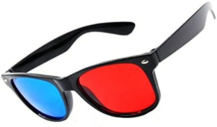(1 pcs)Red & Blue 3D Glasses