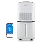 LEVOIT Evaporative Humidifier for Whole House, Covers Up to 3000ft², 22.7L Capacity, 72H Runtime, Smart Control, Top Fill, Foldable with Wheels, Dry Mode & Quiet Sleep Mode