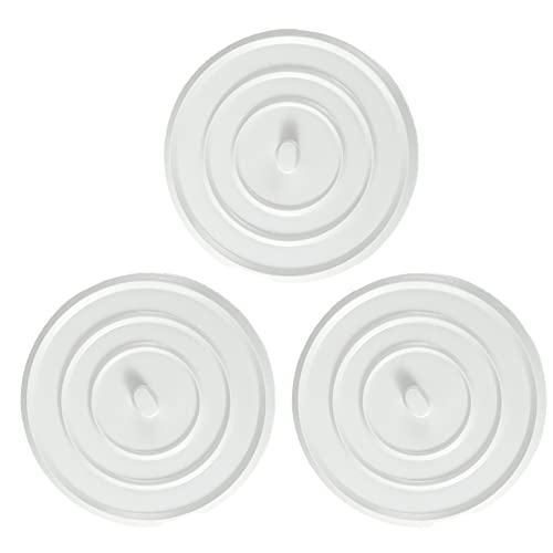 3 Tapones universales de silicona para desagüe 4.5 pulgadas