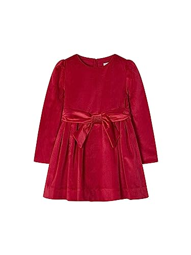 Robe rouge fille Mayoral : le vêtement souple qui ne gratte pas et s'enfile vite