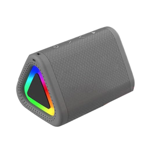 Enceinte portable sans fil rétro et compacte avec commande tactile et batterie longue durée