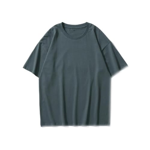 T-shirt homme ample en coton anti-transpiration pour l'été - 4