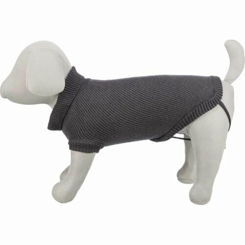 TRIXIE Pullover Berlin Urban Style, XS 30 cm, Anthrazit