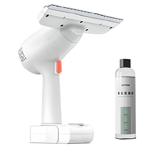 Nettoyeur multi-surfaces portable pour usage domestique, idéal pour les fenêtres, les miroirs et les plans de travail, fonctionnement sans fil avec conception facile à vider pour un nettoyage rapide