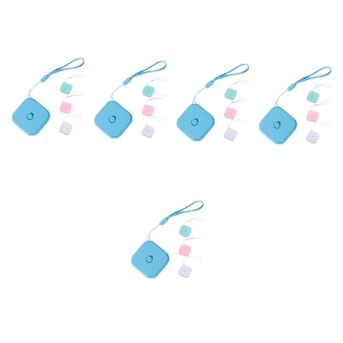 Ruban à mesurer pliable couture lot de 5 ensembles règle portable pour vêtements