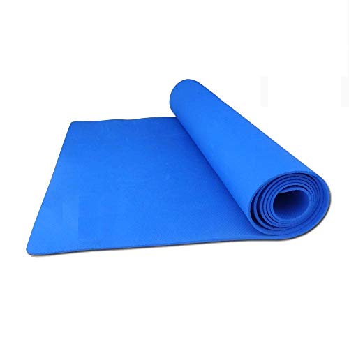 Effingo EVA Yoga and Exercise Mat( Blue, 3 mm)