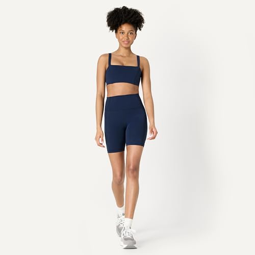 Image of Amazon Essentials Women's Active FormFlex Buttery Soft Light Support Bandeau Sports Bra with Adjustable Straps