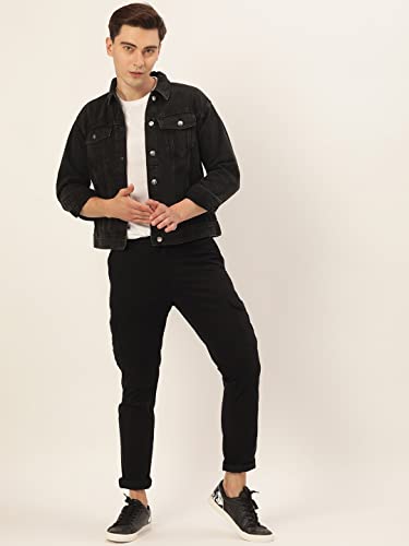 Image of Diverse Men's Slim Fit Overdyed Cotton Cargo
