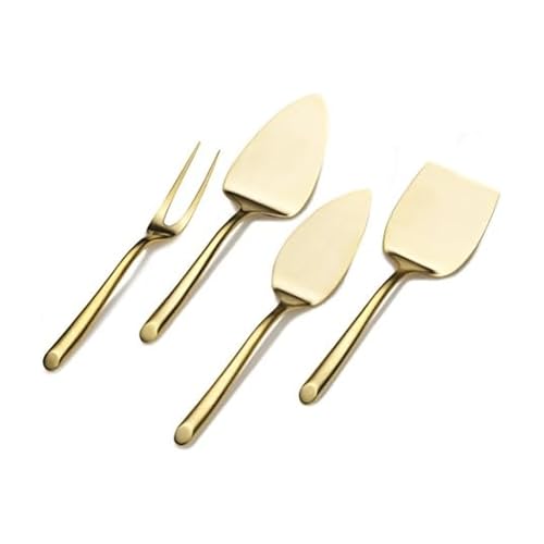 Towle Living Wave 2-Piece 24K Gold-Plated Stainless Steel Salad Server Set