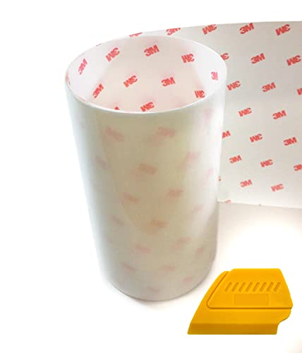 3M Clear Protection Film 2 Inch Wide (2 Inch x 120 Inch w/Detailer)