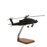 High Flying Models Boeing AH-64 Apache Longbow Large Mahogany Model