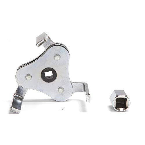 Universal Adjustable Oil Filter Wrench From 2-1/2 inch to 4.5 inch Oil Filter Wrench Tool Set With 3 Jaw