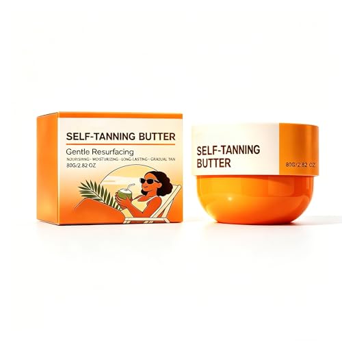 Bronze Tanning Butter – Gradual Tanning Butter with Active Skincare – No Orange Tones – 2.82fl oz (1)
