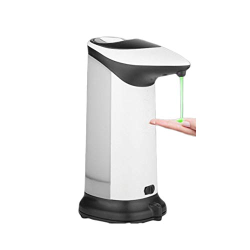 Preisvergleich Produktbild Automatischer Seifenspender mit Sensor für Kinder, Automatischer Seifenspender Nachfüllbar mit Sensor Infrarot Seifenspender Wasserdichter Basis Touchless Schaumseifenspender für Küchen Badezimmer