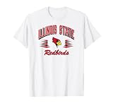 Illinois State Redbirds Retro Diamond White T-Shirt