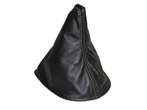 The Tuning-Shop Ltd Compatible with Shift Boot for Toyota Matrix MK1 E130 2003-2008 Leather Grey Stitching