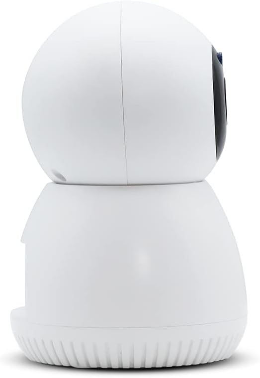 Metronic 495728 – Cámara vigilancia Interior Inteligente Wi-Fi 360º, Full HD 1080p, Detector de Movimiento, LED infrarrojo para visión Nocturna, Audio bidireccional 12