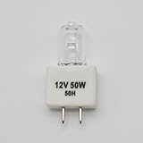 ANFKUN MXA23045 12V 50W Halogen Bulb 12V50W LV-HL50 MM-400/800 LV150 Tool Maker Measuring Microscope Lamp(Light Green)