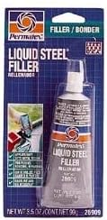 Permatex 12 Pack 25909 Liquid Metal Filler - 3.5 oz Tube (LS1)