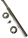 Produktbild Ausziehbare Kleiderstange 500-1100mm / Teleskop Steckrohre Kleiderbügelhalter Stahl Rund Chrom inkl. 2x Halter + Schrauben  SET einfache Montage  Variante wählen (50cm bis 76cm)