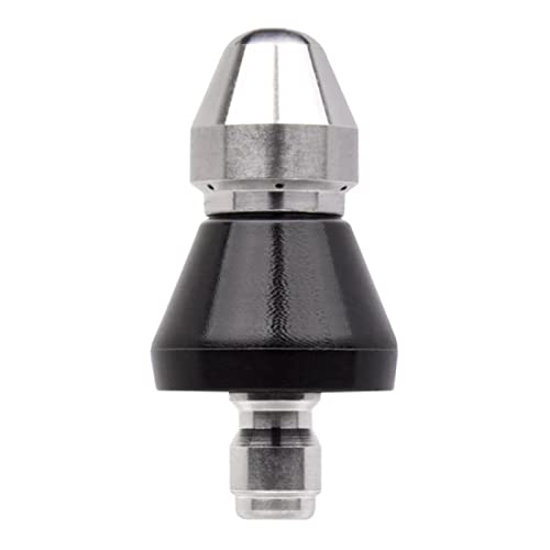 High-pressure Dredging Cleaner Nozzle Pipe Dredging Sewer Nozzle Front 1 Rear 6 Nozzle