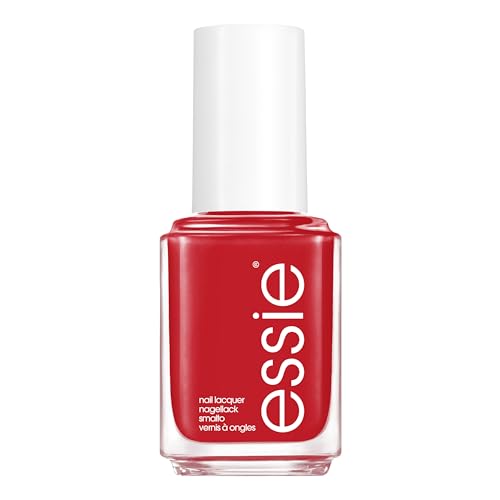 Essie Nagellack für farbintensive Fingernägel, Nr. 62 lacquered up, Rot, 13,5 ml