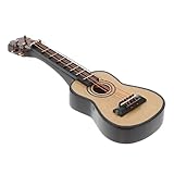 Mini ukelele: el modelo es de madera, es seguro y se rompe ni deforma fácilmente.