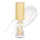 Winky Lux In The Stars Lip Oil - Silky Shine & Hydrating Non Sticky Lip Gloss, Infused with Golden Stars & Nourishing Jojoba Oil, with Soft Vanilla Scent