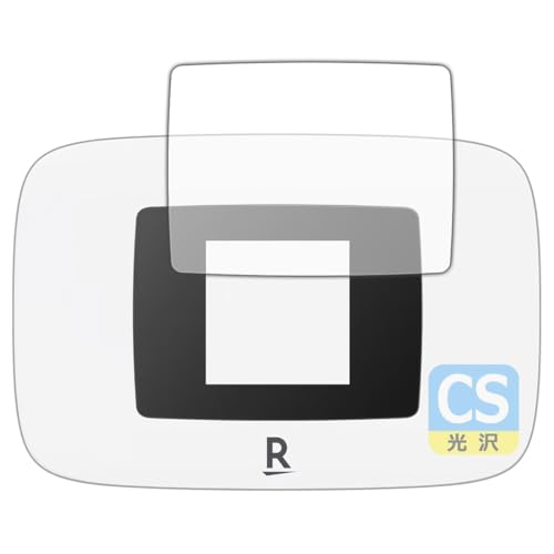 PDA�H�[ Rakuten WiFi Pocket Platinum �Ή� Crystal Shield �ی� �t�B���� [��ʗp] ���� ���{��