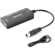 Game Console Video Converter for Sega Saturn, Supports Screen 169/43 Switch, Resolution 1080P/720P