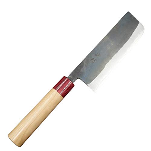 Amazon｜仙助 菜切包丁 165mm 安来鋼青紙2号 積層強化木丸柄