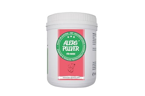 Trade Teamwork® Alerg´Pulver mit Zistrose, Ingwer & Schwarzkümmel - Für Hunde 250g / Hergestellt in Österreich