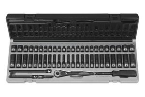Grey Pneumatic Corp - 1/4 Drive X 1/4 Standard Duo-Socket - 6 Point (89008R)