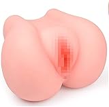 Masturbateur de chatte Sex Toys Nabini 3D Rubber Pussy Masturbateurs réalistes Hommes Réalistes Sex Toys érotiques Hommes Chatte de cul Silicone masturber l'homme avec un vagin serré et anal (4.7lb)