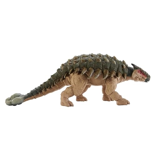 Jurassic World Mattel Jurassic Park Iii Collector Dinosaur Action Figure Ankylosaurus Hammond Collection,Deluxe Articulation,Movie Authentic Gift Toy