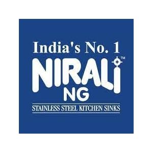 ECM - Nirali Popular Range - Grace Plain Junior - Kitchen Stainless Steel Sink (12 x 12 inch, Glossy Finish)