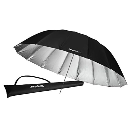 Best parabolic umbrella photography Westcott 7-Feet Parabolic Umbrella for Photography