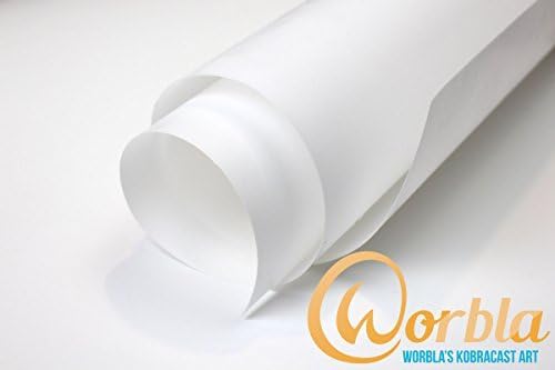 Worbla's Kobracast Art Sheet Size M (29x19 Inch Sheet) Lightweight Thermoplastic Material with Internal Mesh Structure for Cosplay and Crafts