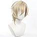 maysuwell Blonde Cosplay Wig Anime Game Hair women Long Straight Wigs Halloween,Comic Con,Christmas,Daily Fashion,Cosplay Show Wigs
