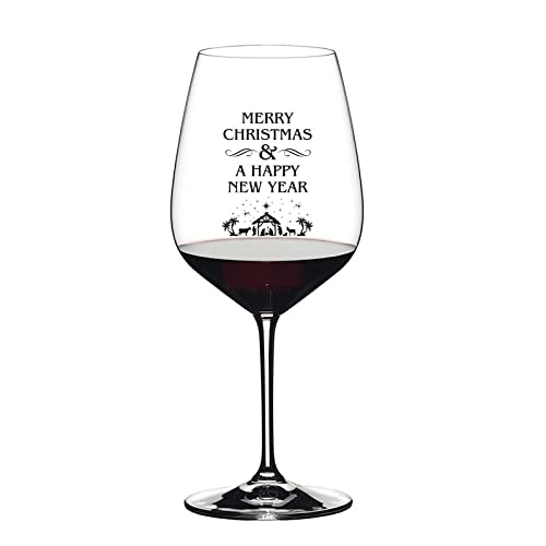 Verre à vin rouge de Noël 325 ml : le cadeau idéal pour les fêtes